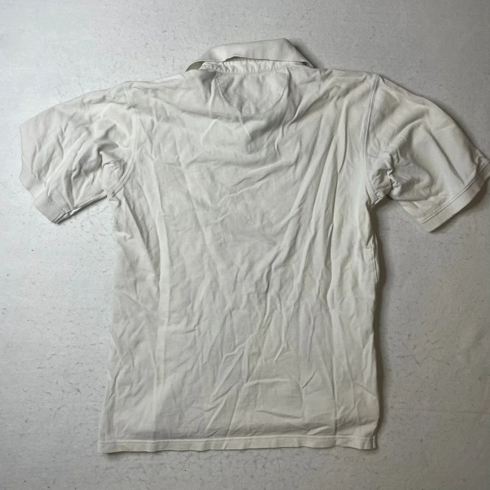 Ecko Unltd Mens White Graphic Polo Shirt Size‎ Medium G Logo Casual Short Sleeve - Picture 3 of 8